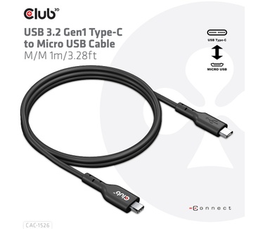 Club 3D CAC-1526 Zwart