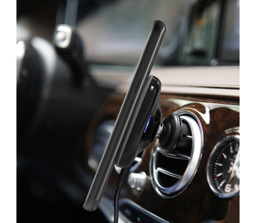 Nillkin Magnetische Auto Houder / Draadloze Oplader 10W - Zwart