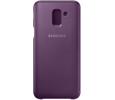Samsung Galaxy J6 (2018) Wallet Case (Galaxy J6 (2018)) Paars