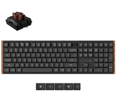 Keychron K5 Ultra Milk POM Brn HS WL US