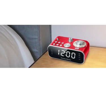 Muse M-18CRD Wekkerradio met groot display in vintage style