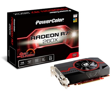 Powercolor R7 260X 1GB GDDR5 OC