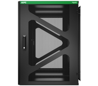 APC NetShelter WX AR118SM 18U/HE, 19inch Wandpatchkast, Geschikt voor muurbevestiging, 800MM diep, Gemonteerd