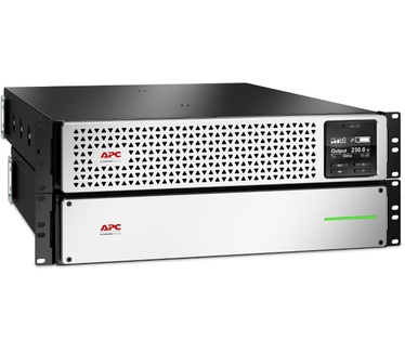 APC APC Smart-UPS Li-Ion SRTL2200RM4UXLI-NC Noodstroomvoeding - 2200VA, 6x C13, 2x C19, USB, Rack/tower convertible, long runtime, NMC