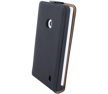 Mobiparts Mobiparts Premium Flip Case Nokia Lumia 520 Black
