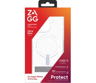 Zagg Crystal Palace (iPhone 15 Pro Max) Transparant