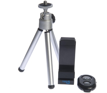 Three Innovates 3-Delige Bluetooth selfie remote shutter