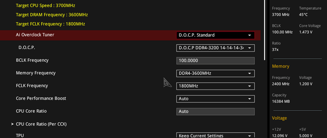 Ryzen overklok instellingen BIOS