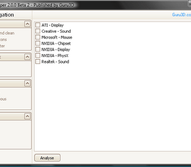 Driver Sweeper 2.0.0 bèta 2