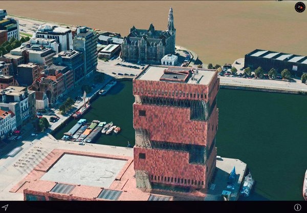 Apple Maps 3d