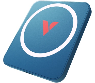 Verbatim Snapback SSD 2TB Blauw Metallic