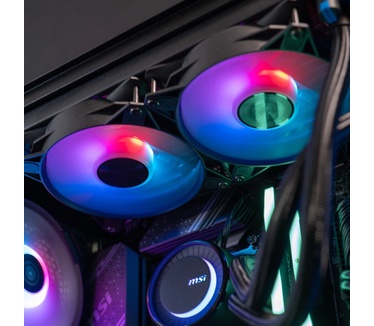 FlowUp x Powered By MSI - Core i5 14600KF - RTX 5070 - 32 GB - 1 TB - Waterkoeling