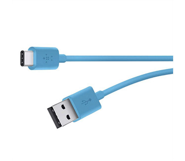 Belkin Mixit USB 2.0 USB-A/USB-C kabel - 180cm Blauw