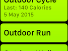Apple Watch fitness features