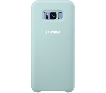 Samsung Silicone Cover Galaxy S8+ Blauw Cyaan