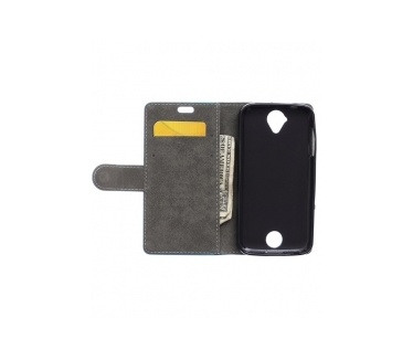 Acer Liquid Z330 Portemonnee Flip Case Zwart