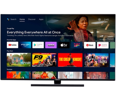 Medion Medion X15549 - Android Smart TV - 138,8 cm - 55 inch - 4K QLED - HDR - CI+ - Chromecast - Google Assistant - Zwart