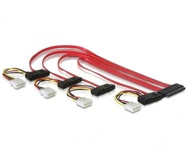 Delock SAS 32pin to 4x SAS 29 pin