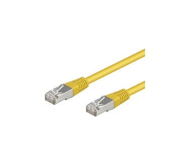 Goobay CAT 5-500 FTP Yellow 5m
