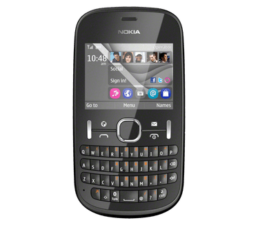 Nokia Asha 201 Zwart