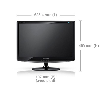 Samsung Syncmaster B2230H Zwart
