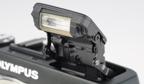Olympus E-P3 flitser Olympus E-P3 flitser