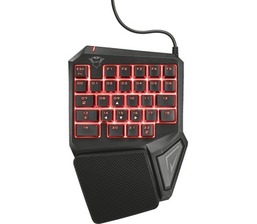 Trust GXT 888 Assa Single Handed Keyboard