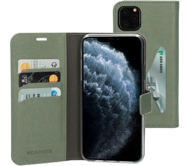 Mobiparts Classic Wallet Case Apple iPhone 11 Pro Max Stone Green