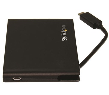 Startech.com Dubbele SD kaartlezer-/schrijver USB 3.0 met USB-C SD 4.0, UHS II