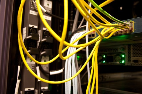 Kast met netwerkverbindingen bij Ziggo