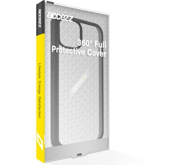 Accezz 360В° Full Protective Cover iPhone 13 Pro Max - Zwart