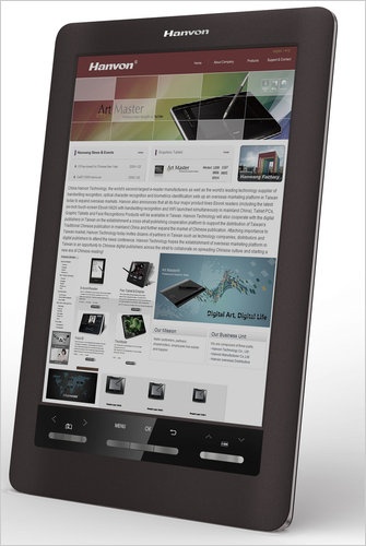 Hanvon e-reader met kleurenscherm