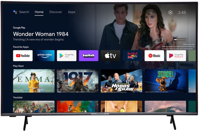 Medion Medion X14325 - Android TV - 108 cm - 43 inch - 4K - Europees model