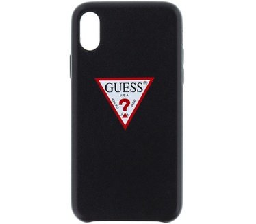 Guess Triangle Hard Case voor Apple iPhone X (5,8") - Zwart  Zwart