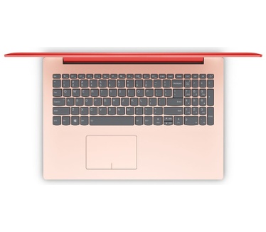 Lenovo IdeaPad 320-15AST (80XV00LAMB, Azerty toetsenbord, Rood)
