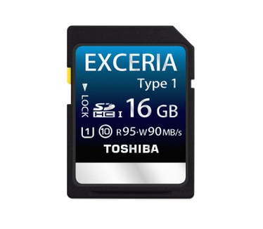 Toshiba 16GB SDHC EXCERIA Type 1