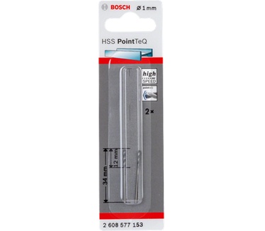 Bosch HSS spiraalboren PointTeQ