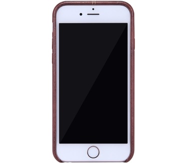 Nillkin Englon Leder Back Cover - Apple iPhone 6(S) 4.7" - Bruin Bruin