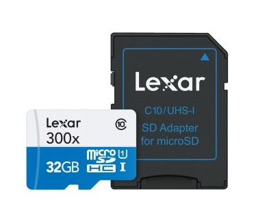 Lexar 32GB microSDHC UHS-I