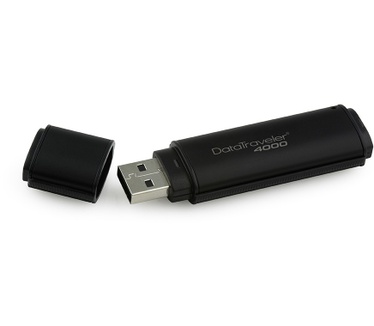 Kingston DataTraveler 4000 2GB Zwart