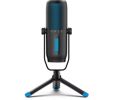 JLab Audio TalkPRO - USB Microfoon - Professionele Streaming, Gaming, Podscasts & vlogs - 192 kHz - 4 directionele opnamepatronen - 3 condensatoren