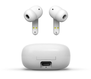 Energy Sistem Earphones True Wireless Travel 6 ANC Moon hoofdtelefoon (TWS, ANC, Long Battery Life, Quad Mic Voice Calls) - wit