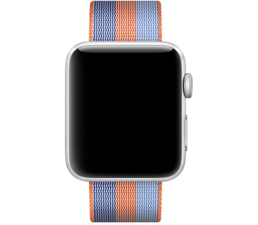 Apple Bandje van geweven nylon - Oranje (42 mm)