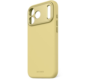 Decoded Silicone Backcover Apple iPhone 17 Pro Max Yuma Yellow