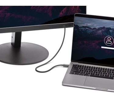 Startech.com 0.5 m Thunderbolt 3 (40Gbps) USB-C kabel Thunderbolt, USB en DisplayPort compatibel Zwart