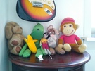 Samplefoto's budget-Androids knuffels