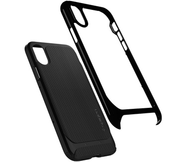 Spigen Apple iPhone X Hoesje Neo Hybrid  Zwart