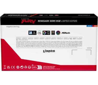 Kingston 48GB 8000MT/s DDR5 CL36 DIMM FURY Renegade RGB Red XMP
