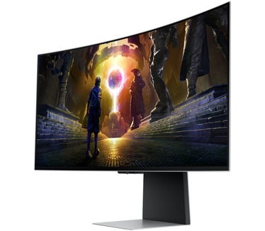 Samsung Odyssey OLED G8 G85SD 34" Zilver
