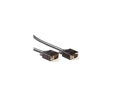 Intronics Ultra High Performance VGA aansluitkabel male-male met molded kappen